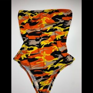 Camo body suit